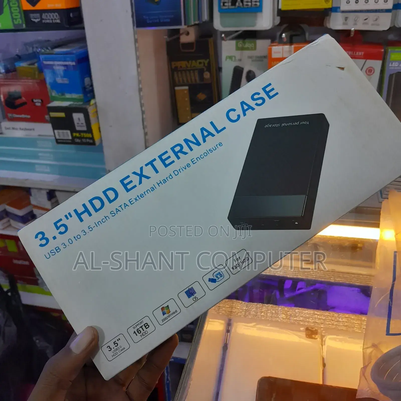 3.5" HDD External Case/Hard Disk Enclosure