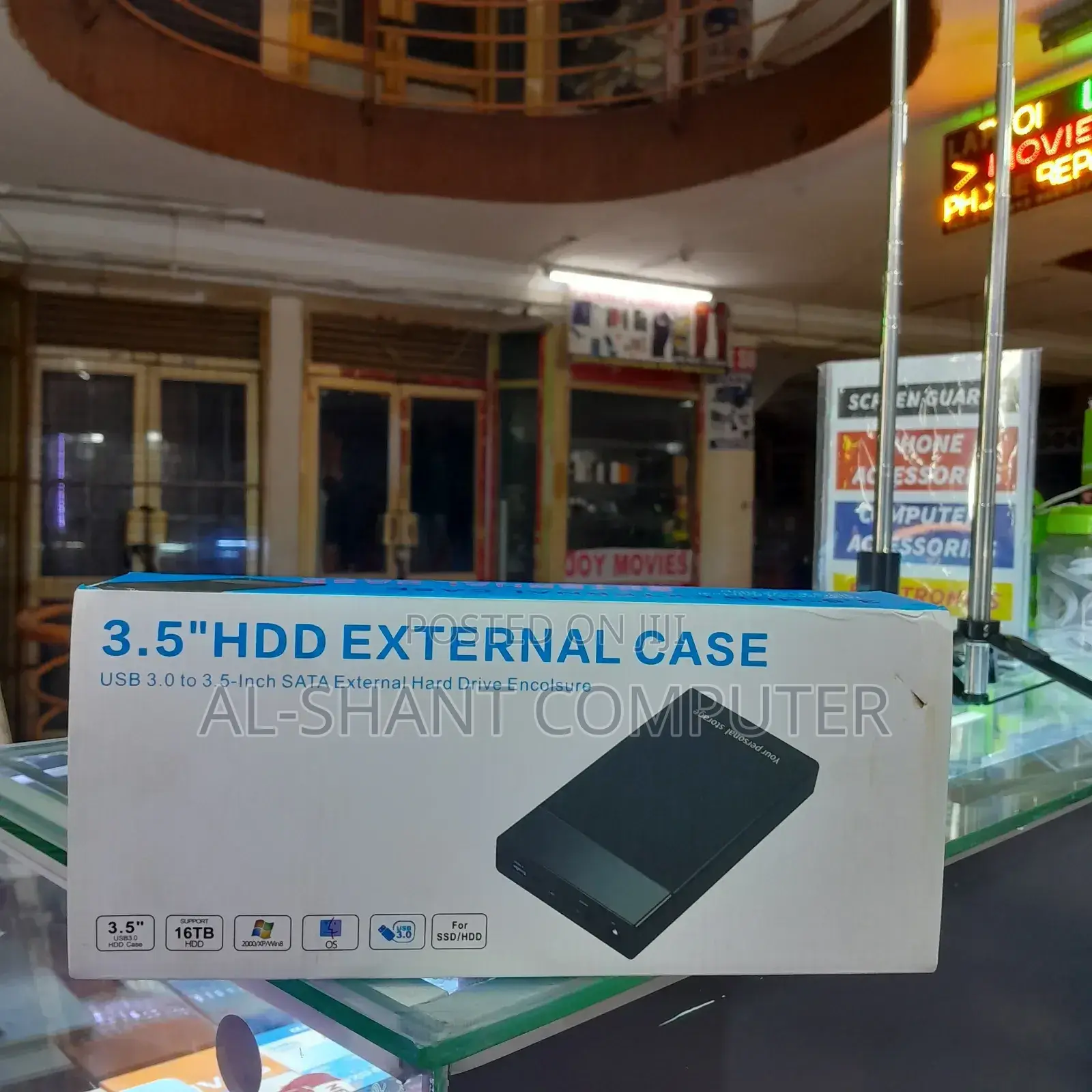3.5" HDD External Case/Hard Disk Enclosure