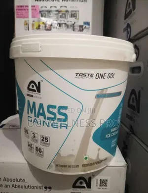 Absolute Nutrition Mass Gainer 5kg in Vanilla, Chocolate and Mango