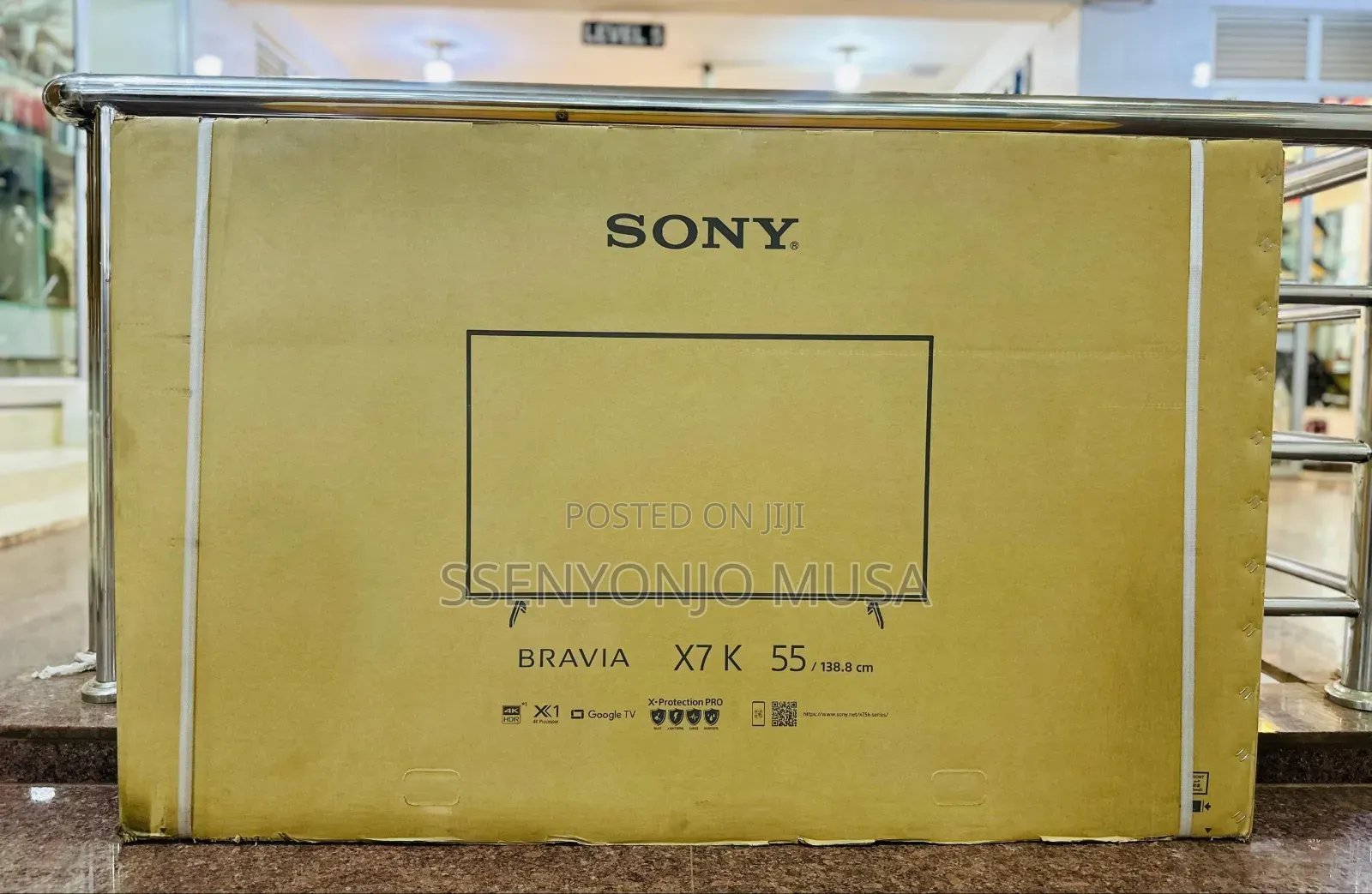 Sony 55" Led Uhd Smart Android Google Tv - X7 K Series