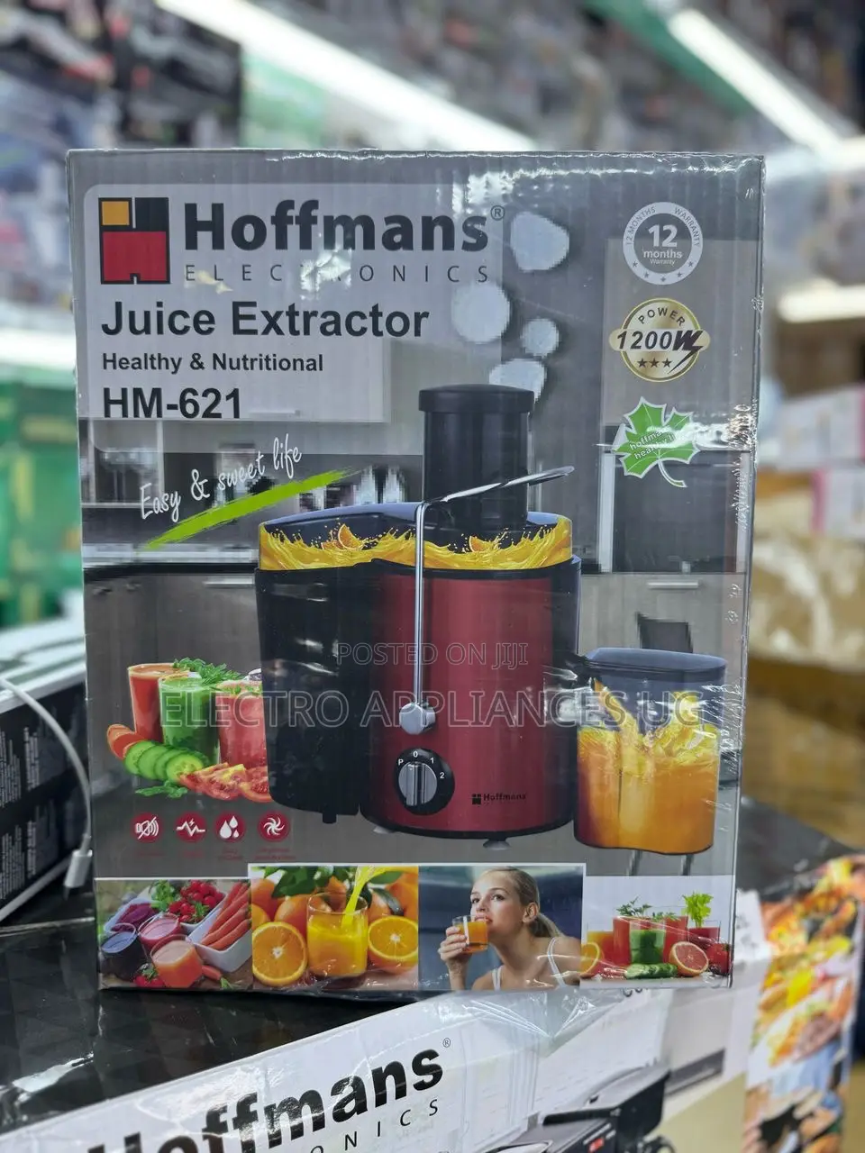 Hoffmans Electronics Juice Extractor {Hm-621}