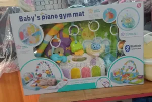 Baby's Piano Gym Mat With Bluetooth