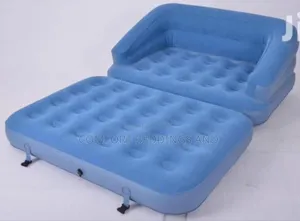 Inflatable Chair With Mattress Blue