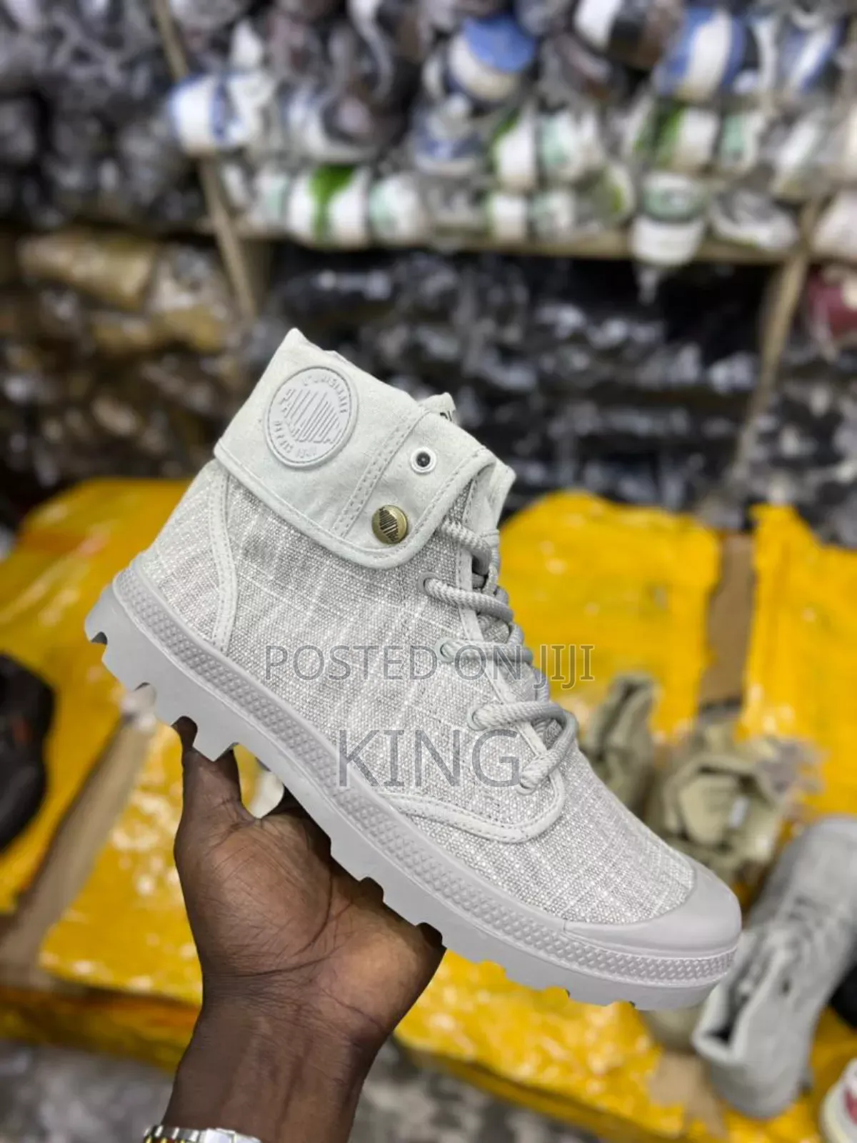 Bold Palladium Ankle Boots