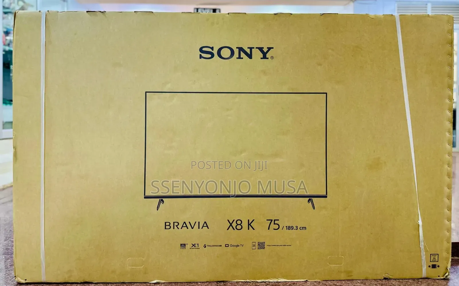 Sony 75"Inches X80k Series Ultra Hd Smart Google Tv - Kd75x80k