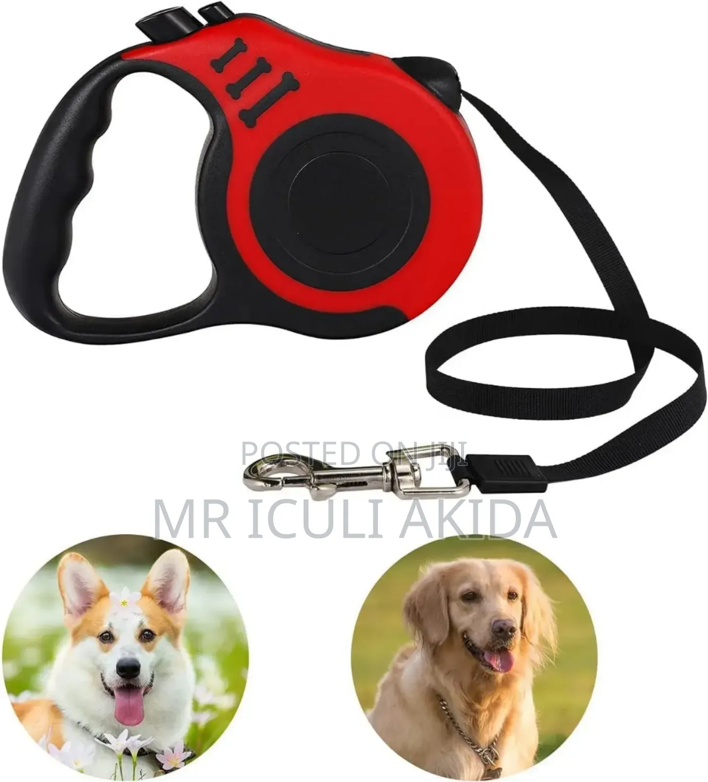 Retractable Dog/Pet Leash Extension Limit 3meters