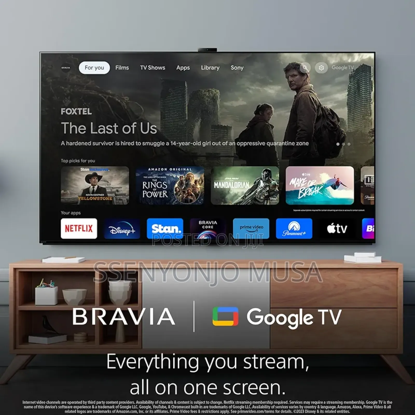Sony 75"Inches X80k Series Ultra Hd Smart Google Tv - Kd75x80k