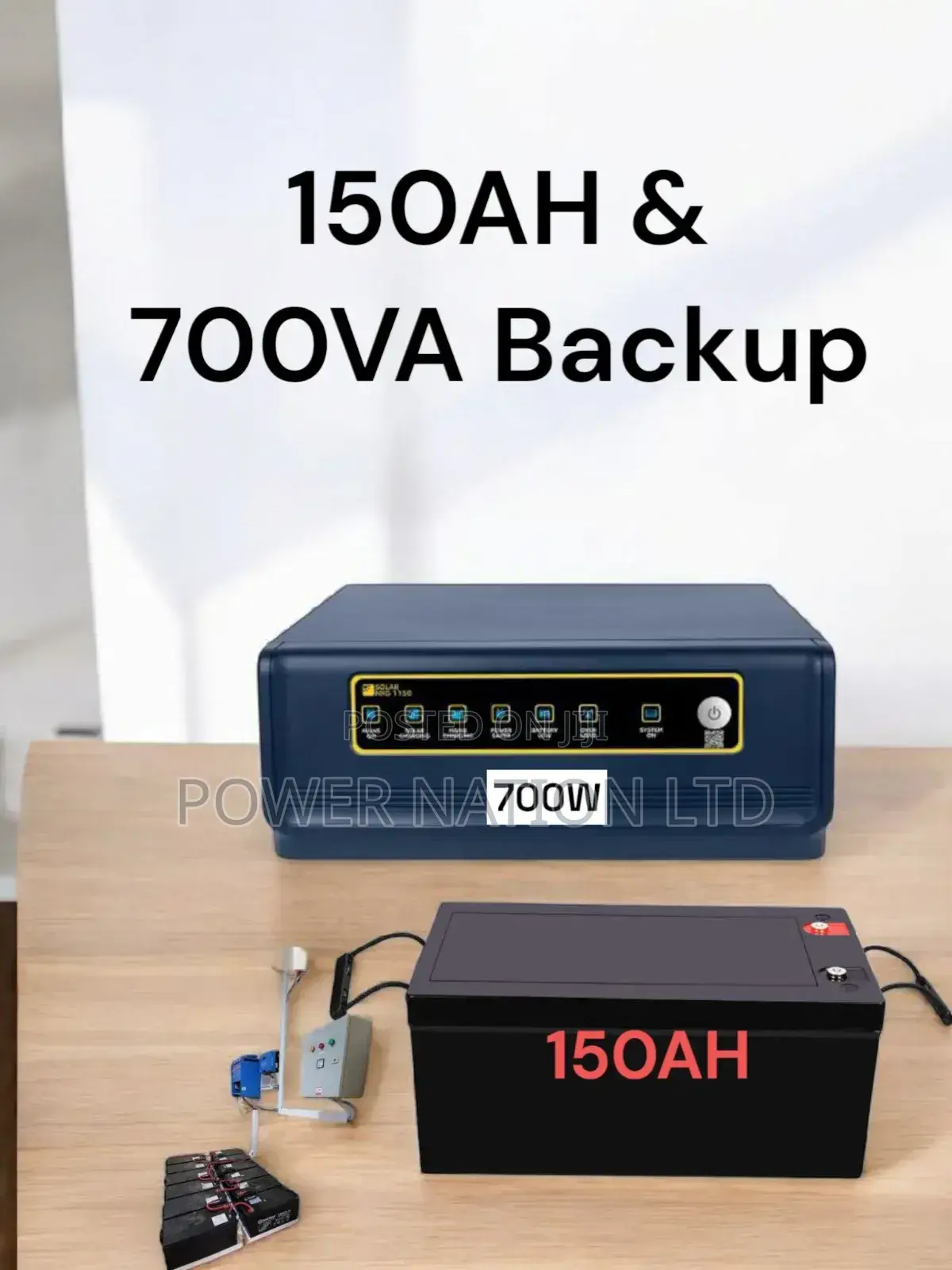1.8kw Power Backup System/150ah 700va Power Booster