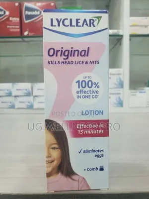 Lyclear Treatment Lotion With Comb for Head Lice and Eggs