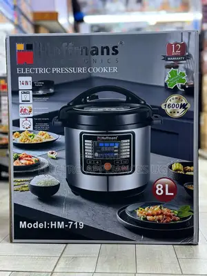 Hoffmans 8l Electric Pressure Cooker {Hm-719.}