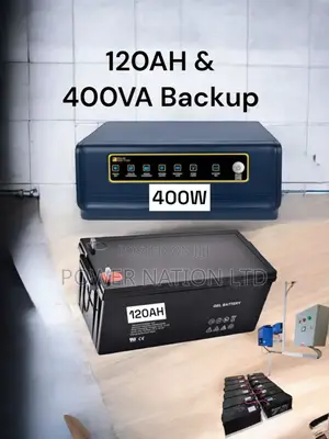 1.536kwh Power Backup System/120ah 400va Ups Power Booster