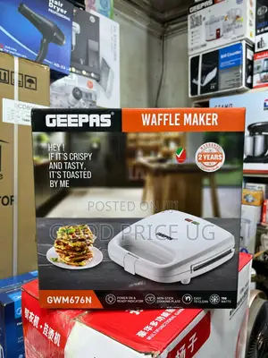 Geepas Waffle Maker Gwm676n