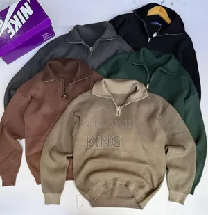 Bold Quarter Zip Sweater
