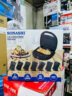 Sonashi 7n1 Snack Maker SSM-862n