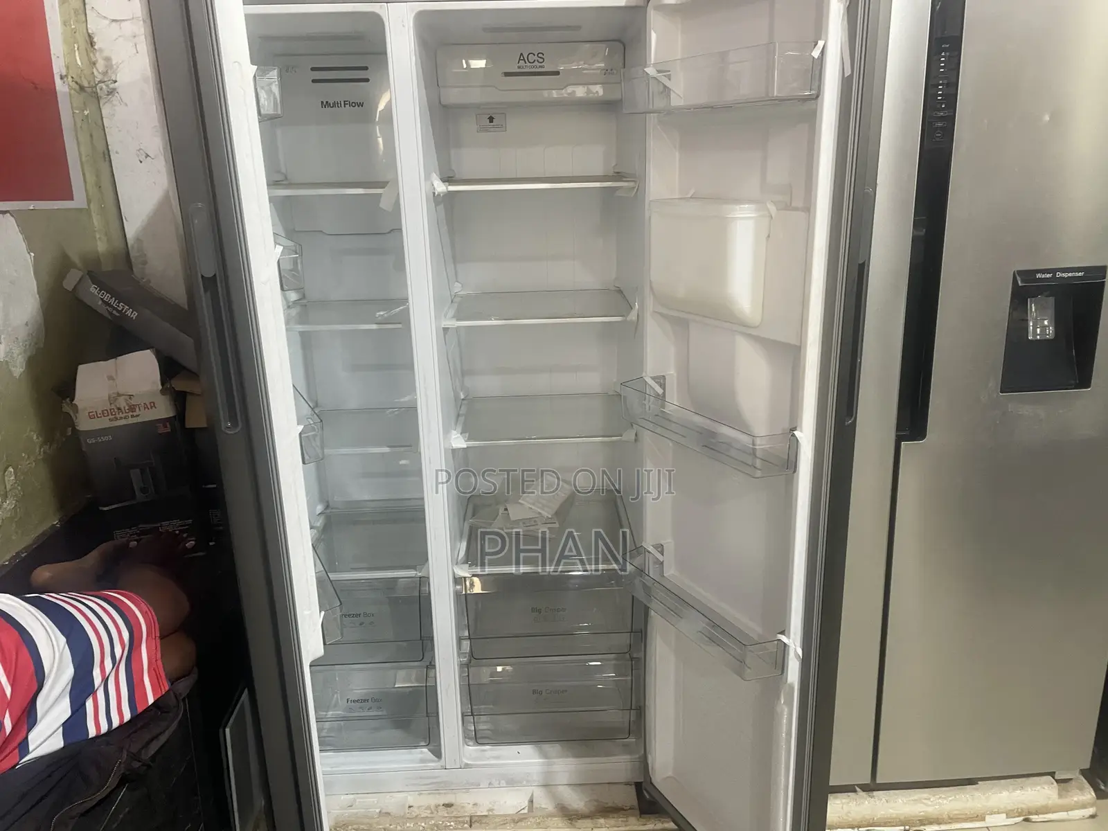 Brand New SPJ Side by Side Fridge