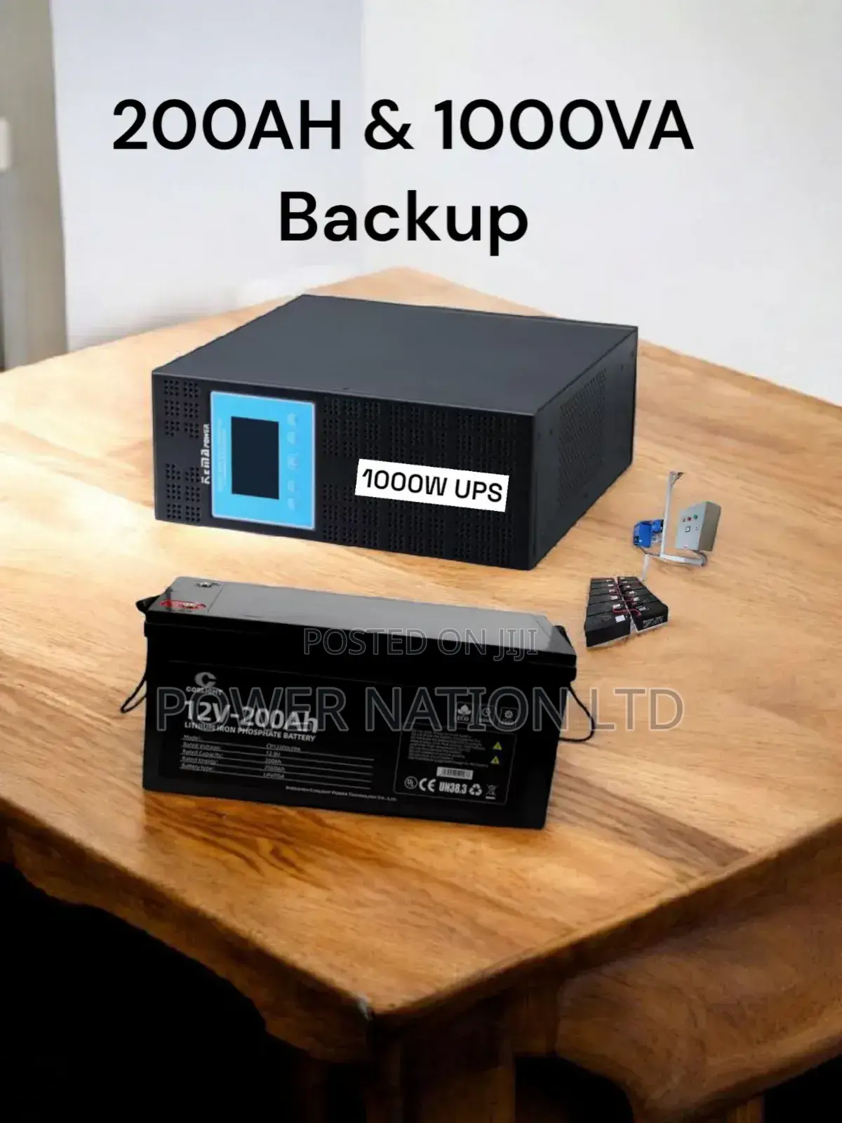 2.4kwh Power Backup System/200ah 1000va Power Booster