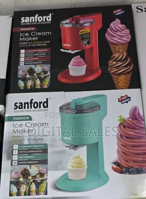Sanford Ice Cream Maker.