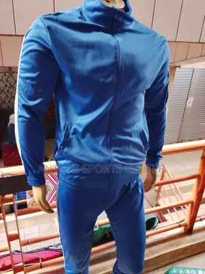 Plain Track Suit Blue
