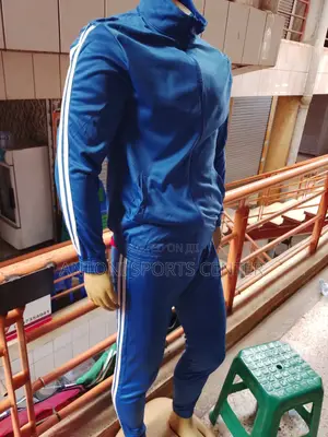 Plain Track Suit Blue