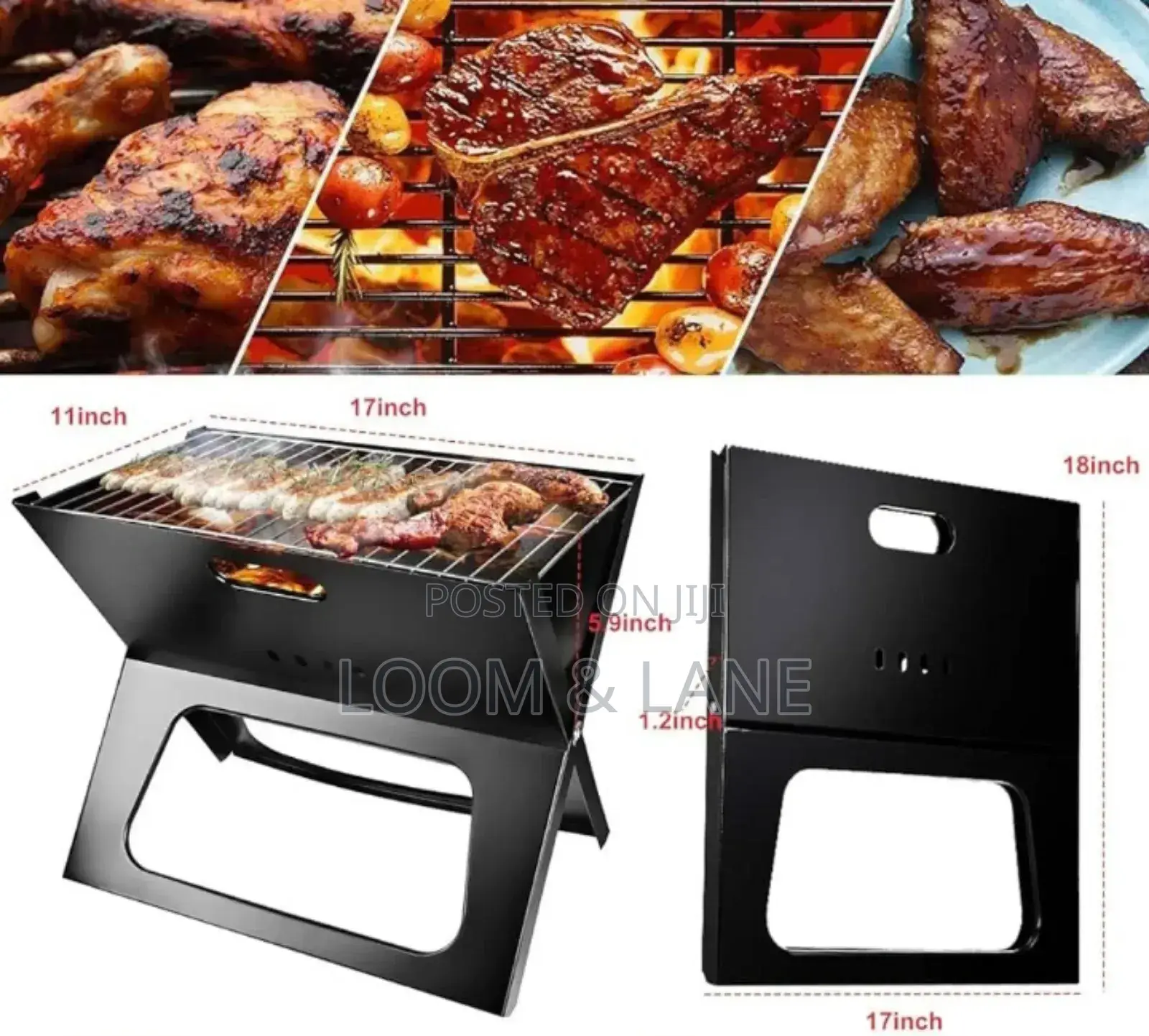 X-Type Portable Foldable Grill