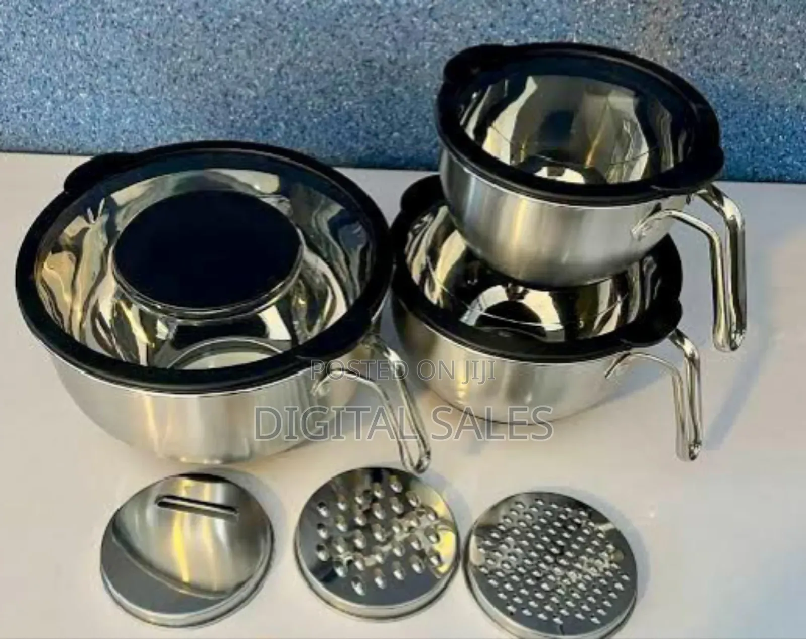 Stainles Steel Mixing Bowl 3pcs.