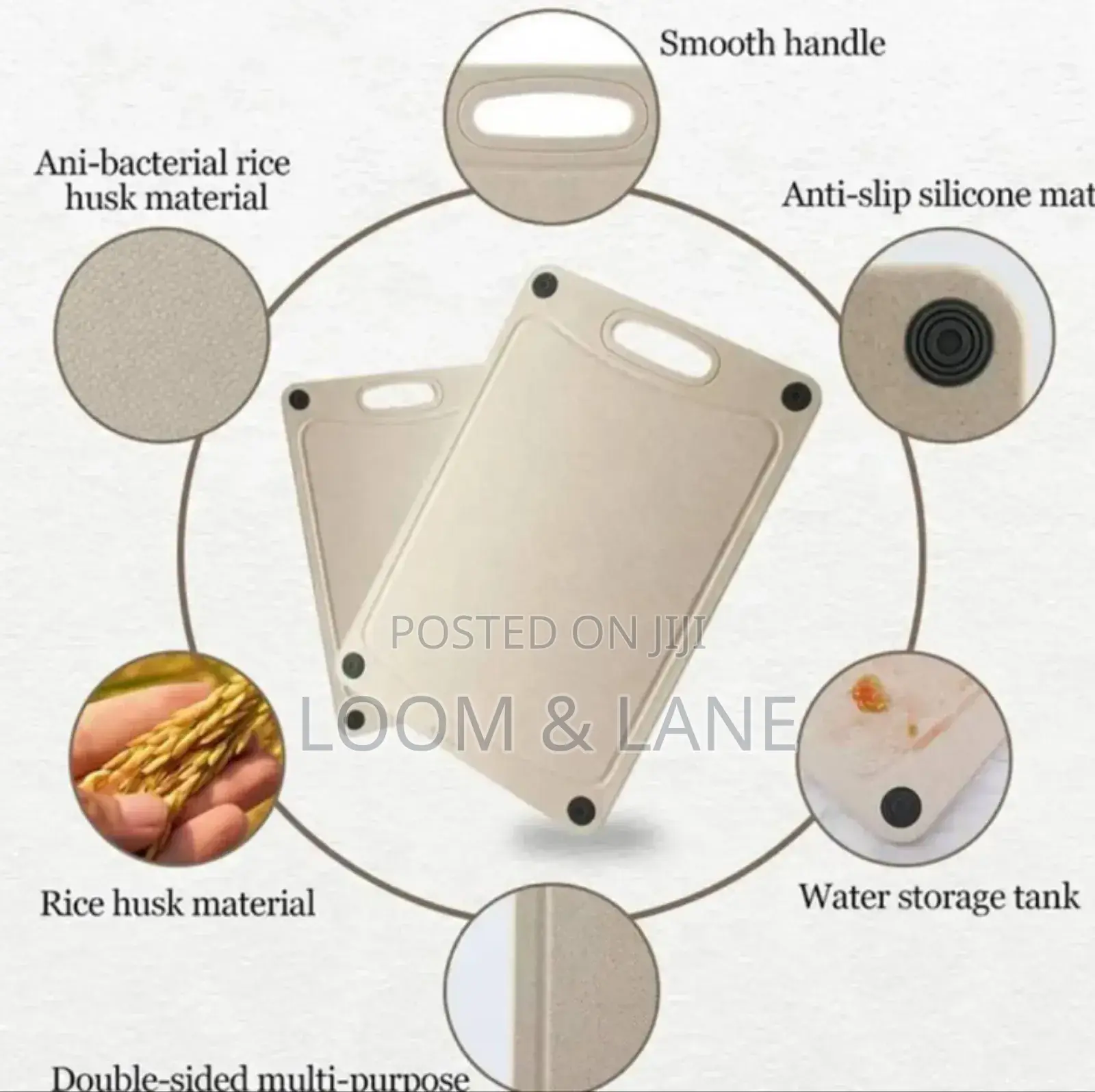 Non Slip Bpa Free Luxury Chopping Board