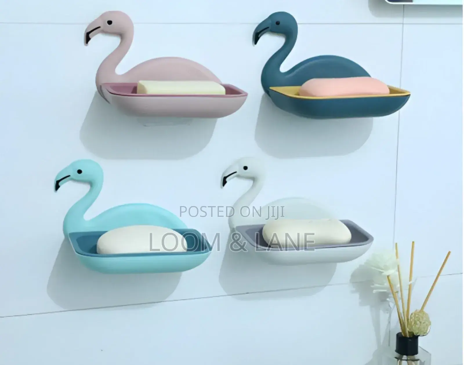 Self Adhesive Flamingo Soap Box