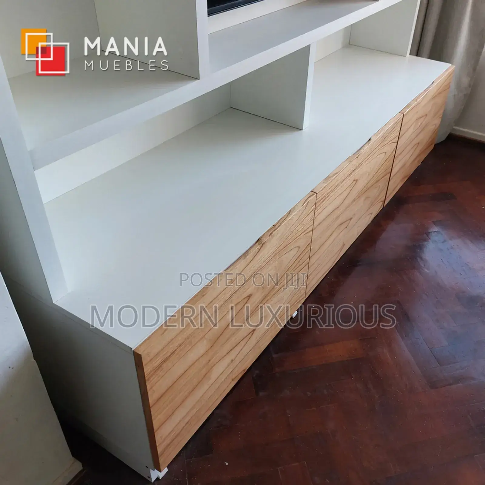 Tv Unit White/ and Modern/ Furniture Still Available/