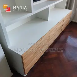 Tv Unit White/ and Modern/ Furniture Still Available/