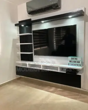 Tv Unit in /Laminate Wood /Finish With Beautiful/