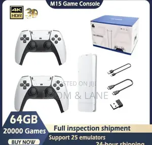 Game Stick M15 Ph Hd Retro Video Game Console