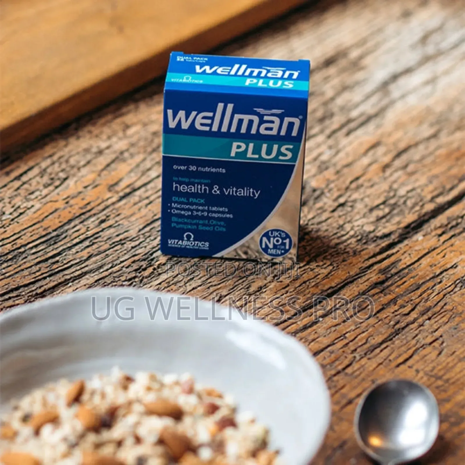Wellman Plus Omega 3-6-9 56 Tablets/Capsules