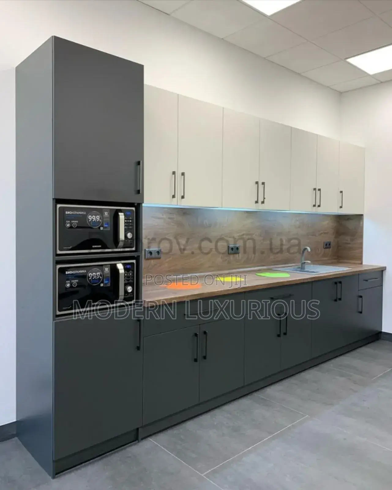 Rubber/ Wood Kitchen Cabinets /Design #Trendingreels/