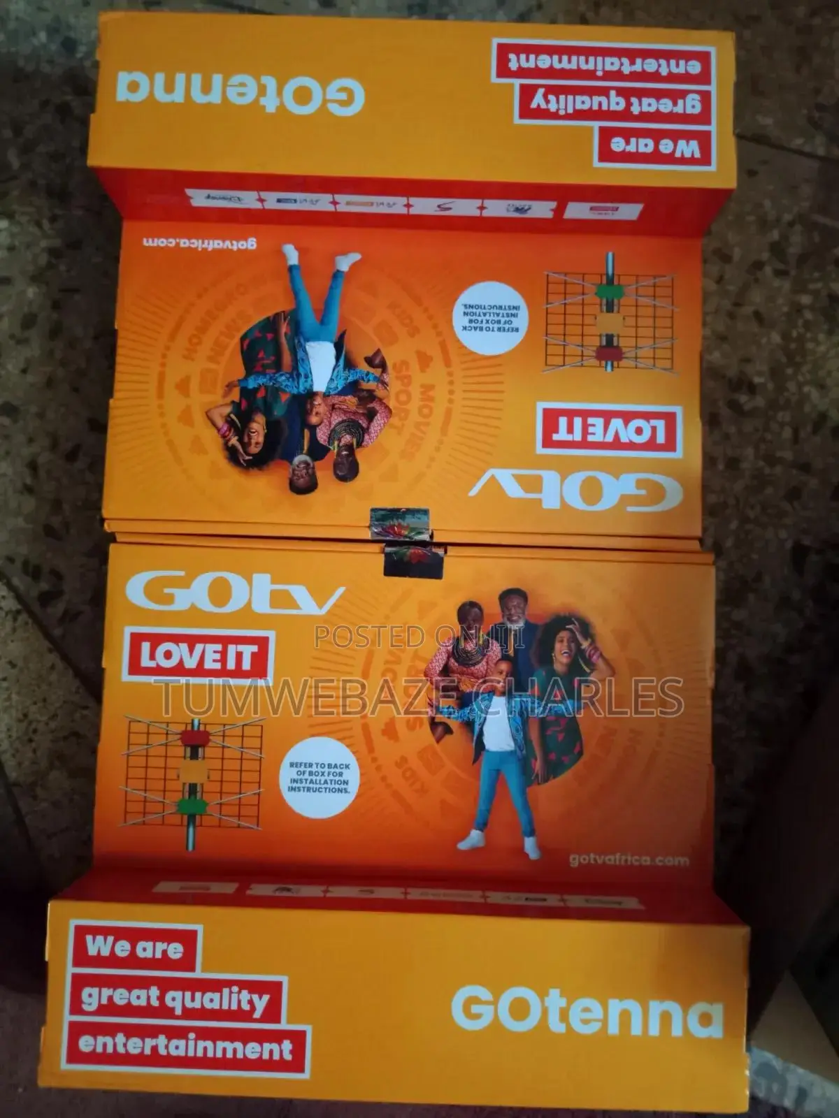 DSTV and Gotv Decoders With Installation