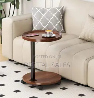 C Shaped End Table
