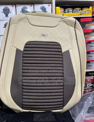 Car Seat Covers Cream and Black All Car Set
