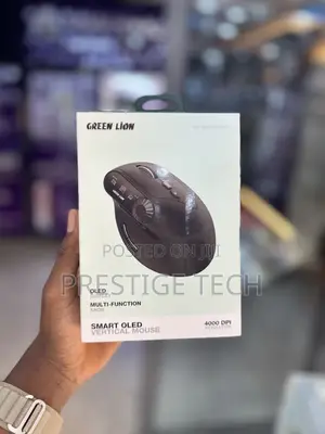 Green Lion Smart Oled Vertical Mouse 4000dpi