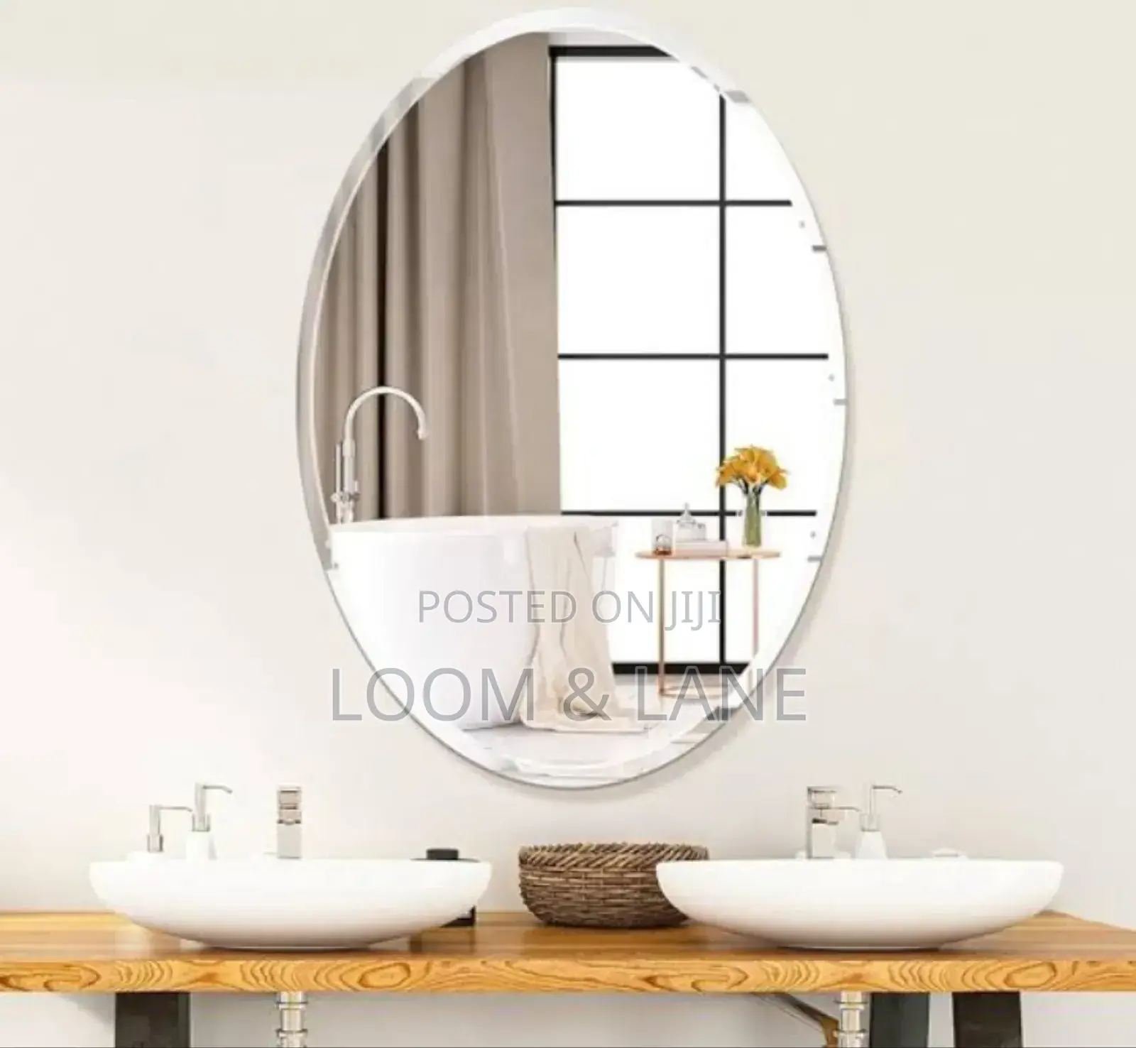 Big Size Mirror Sticker