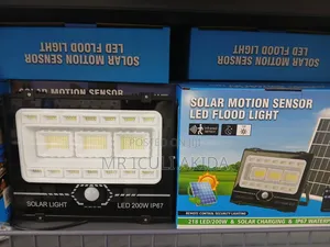 200w Solar Led 218led Motion Sensor Floodlight