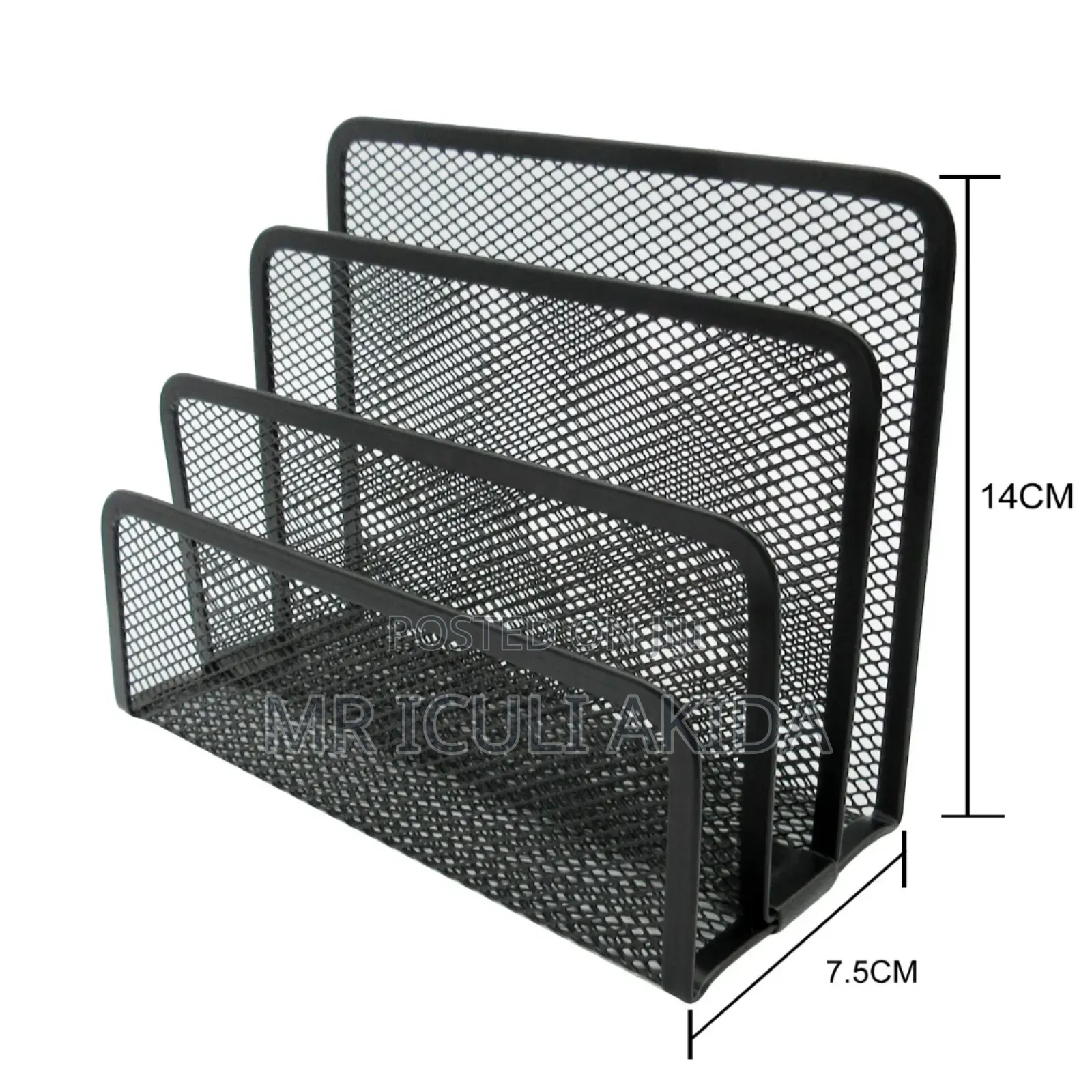 3chambers Metal Mesh Office Document Rack Holder