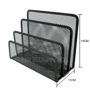 3chambers Metal Mesh Office Document Rack Holder