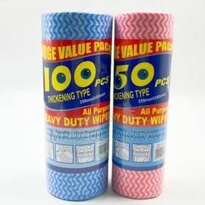 50pcs Kitchen Disposable Non Woven Fabric Paper Towel Tissue