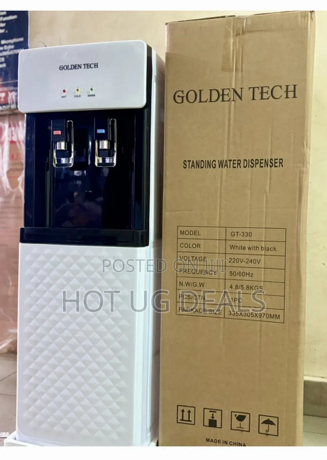 2 Tap Hot Cold Normal Water Dispenser
