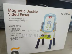 Kids Educational Magnetic Double Sided Drawing Board Easel