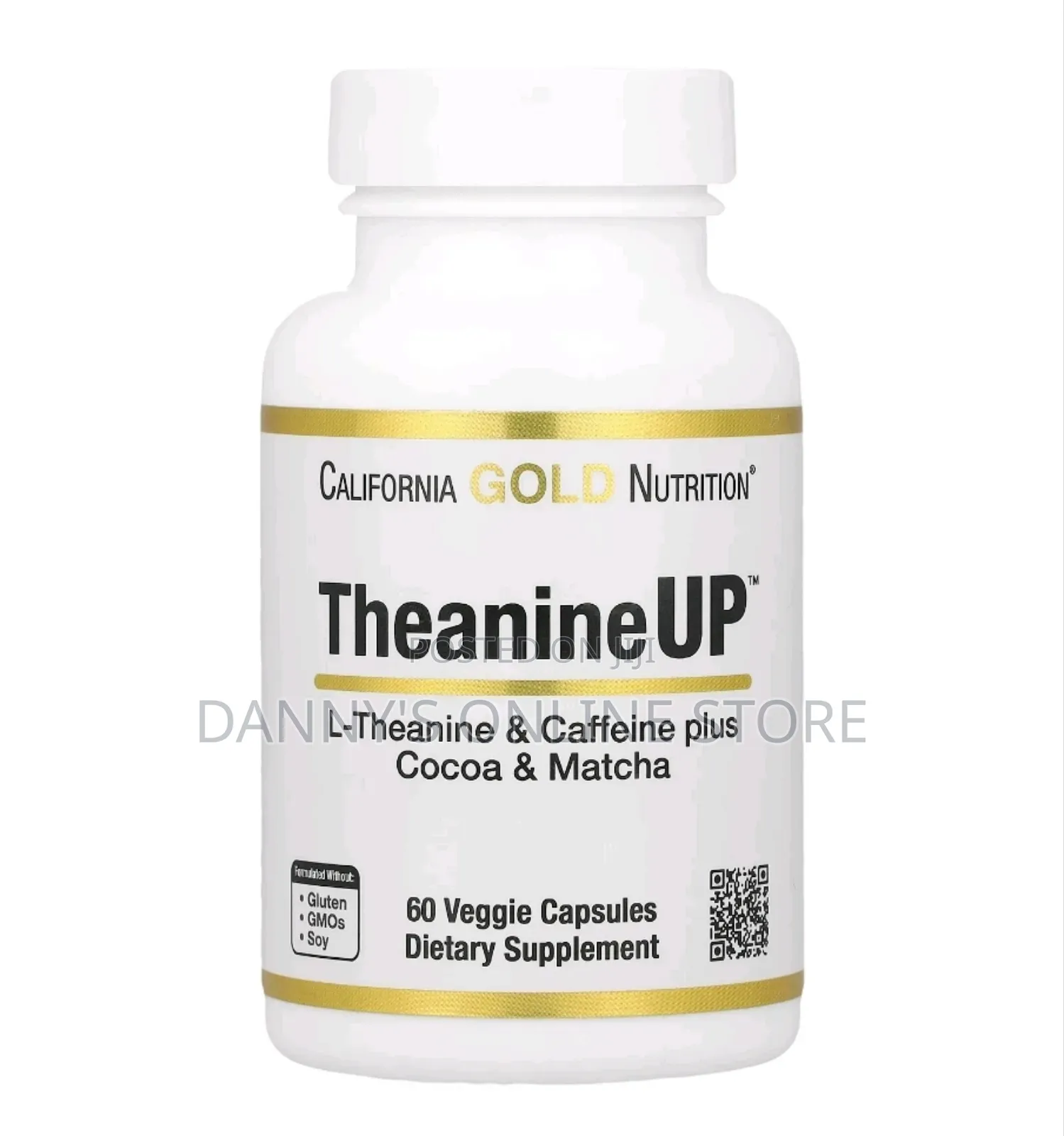 Theanine Plus Caffeine Plus Cocoa 60 Capsules