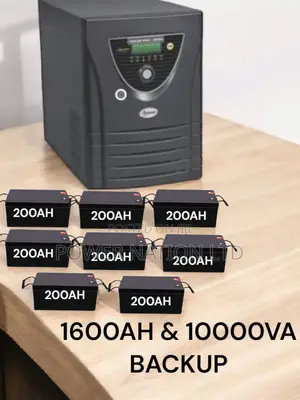 38.4kwh Power Backup System/1600ah 10000va Power Booster