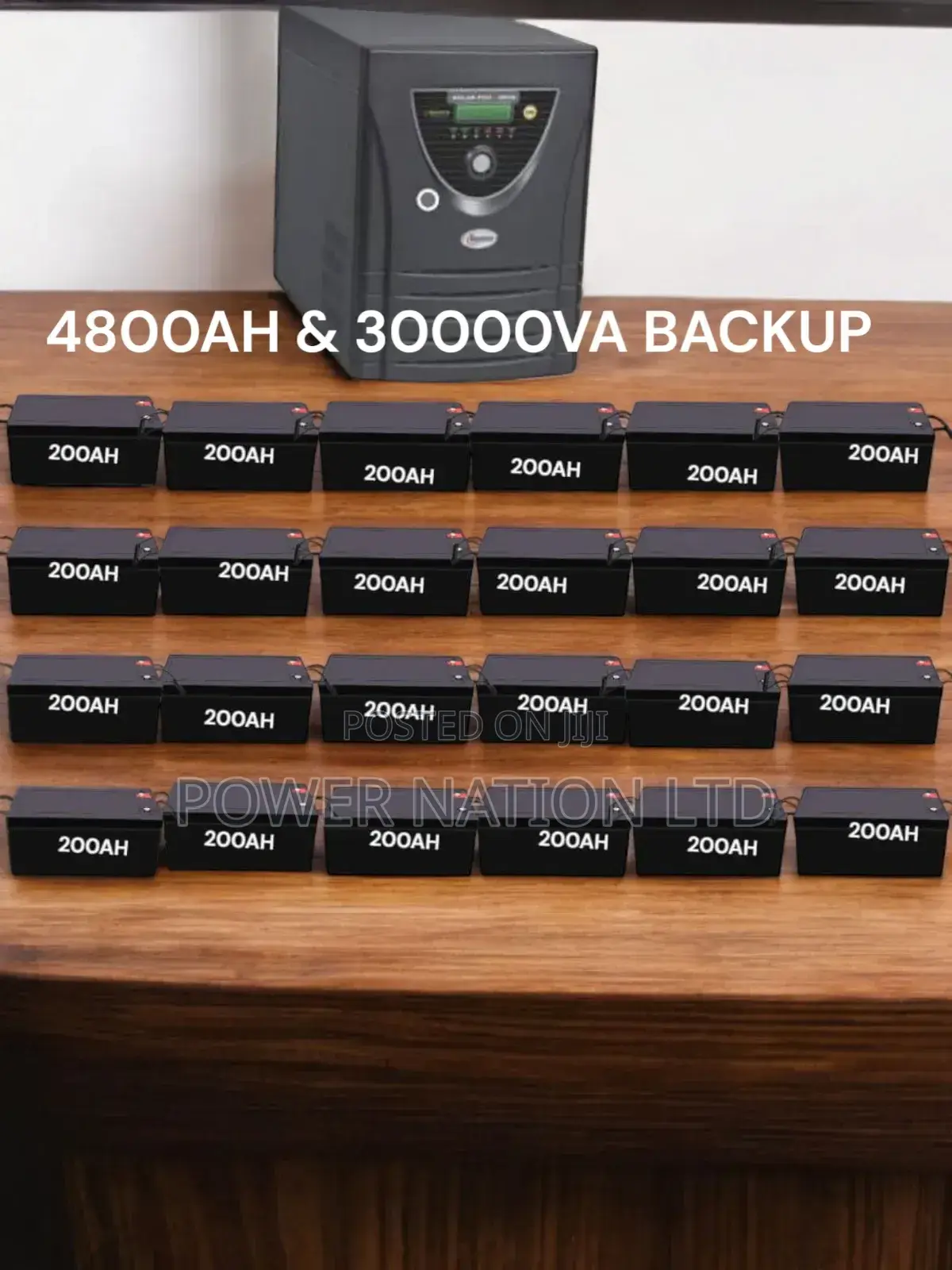 115.2kwh Power Backup System (Power Booster)