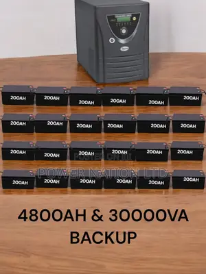 115.2kwh Power Backup System/4800ah 30000va Power Backup