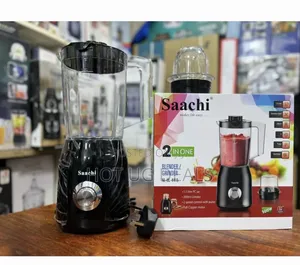 Saachi 2-in-1 Electruc Blender and Grinder – Black