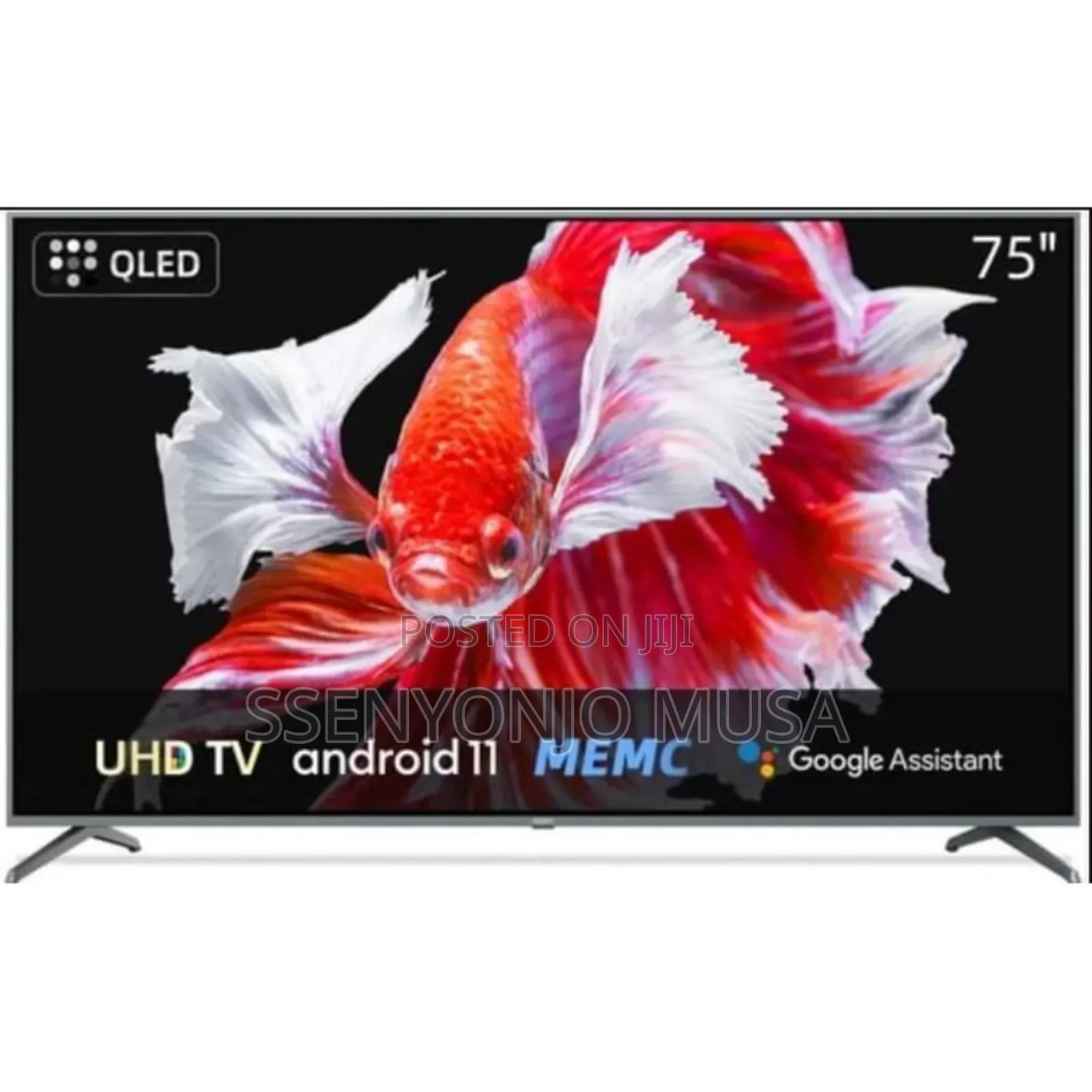 Blackark 75" Uhd Smart Frameless Tv - Vidaa, Netflix